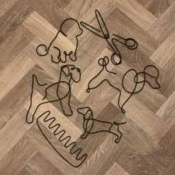 Choose Your Own Dog Breed - Dog Wire Art Words Shelf Decor Wall Gift Idea Lover Pet - thumbnail 2