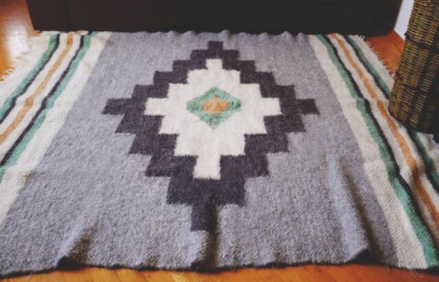 Wool Rug/Swedish Rug/Moroccan Rug/Nursery Rug/Sheepskin Rug/Hand Hooked Rug/Carpet/Nursery Decor/Rag Rug/Scandinavian Rug/Easter Gift - image 1