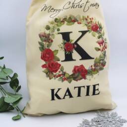 Personalised My 1St Christmas Santa Sack, Personalised Eve Special Delivery Stocking - thumbnail 2