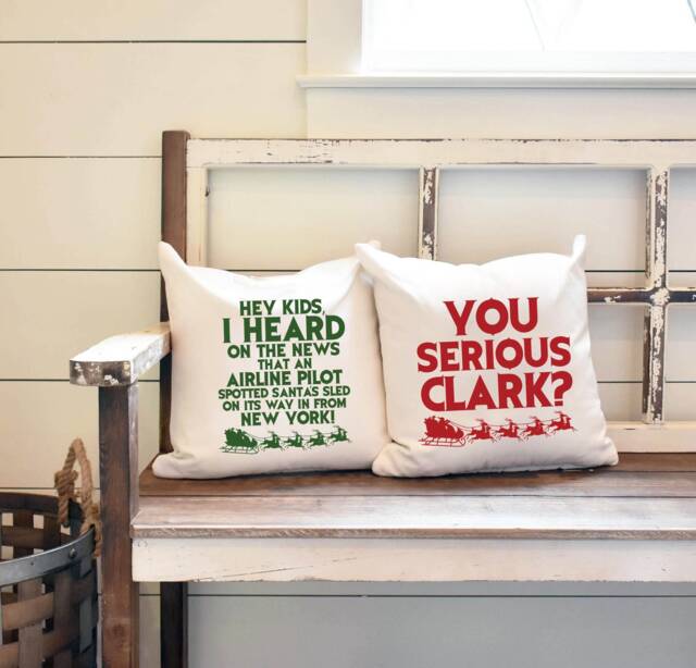 Christmas Pillow Set, You Serious Clark? Holiday Set - 17 - image 1