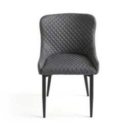 Set Table 200cm + 6 Chairs Boston Dining Trapezium - Frame Legs - thumbnail 3