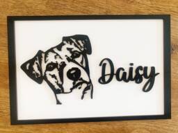 Personalised Jack Russell Terrier Wall Art - Plaque Gift Sign Dog Lover - thumbnail 1