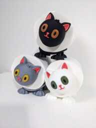 Cute Cat Toilet Roll Holder Quirky Kitten Tissue Stand - Novelty Bathroom Decor Funny Loo Accessory Gift For Mother Aunty Or Sister