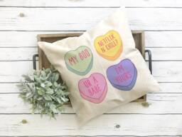 Valentine Gift For Him, Personalized Pillow, Mens Gift, Boyfriend Lover Gift, Netflix & Chill - thumbnail 1