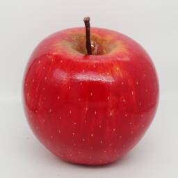 Handmade Ceramic Apple Sculpture - Large Realistic Fruit Decor - thumbnail 3