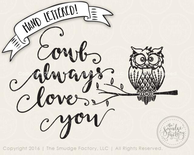 Hand Drawn Owl Printable, Nursery Wall Art - Digital Download - image 1