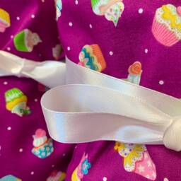 Cupcake Gift Bags - Birthday Party Wedding Decor Fabric Wrap Eco Reusable Teachers - thumbnail 3
