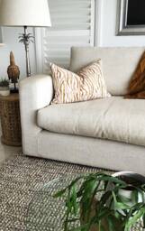 Coastal Beach House Cushion Cover Warm Color Accent Pillow - thumbnail 1