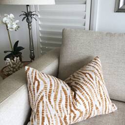 Coastal Beach House Cushion Cover Warm Color Accent Pillow - thumbnail 3