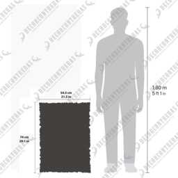 Gold Wall Mirror Large 29x21 - thumbnail 4