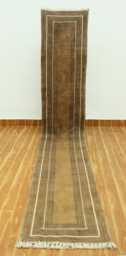 Hand Block Printed Cotton Rug Indian Hallway Stair Runner Brown Living Room Large Area Square Washable 5x8 8x8 3x20 Ft - thumbnail 1