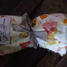 "Yellow Minky & Fairy Princess Mini Baby Blanket - ""Yummy"" ""Lily Miss Sunshine" - thumbnail 3