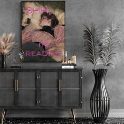Shh I'm Reading, Funny Maximalist Print, Renaissance Painting, Living Room Decor, Framed Or Unframed - thumbnail 3
