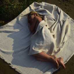 Large Handwoven Cotton Blanket - thumbnail 2