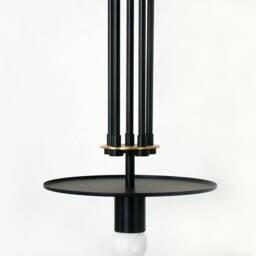Black & Gold Eclectic Pendant Light Ceiling Fixture Bathroom Kitchen Island Foyer Lamp - thumbnail 4