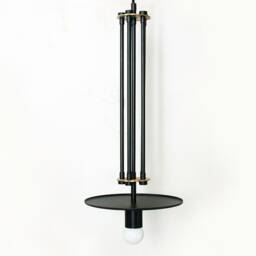 Black & Gold Eclectic Pendant Light Ceiling Fixture Bathroom Kitchen Island Foyer Lamp - thumbnail 3