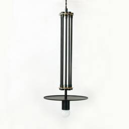 Black & Gold Eclectic Pendant Light Ceiling Fixture Bathroom Kitchen Island Foyer Lamp - thumbnail 2