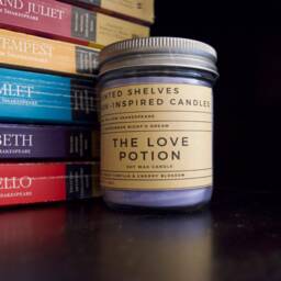 The Love Potion - A Midsummer Night's Dream Shakespeare Book Candle Scent Inspired Literary Gift For Reader - thumbnail 3