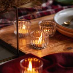 Kira Small Glass Cup, Set Of 4 - thumbnail 2