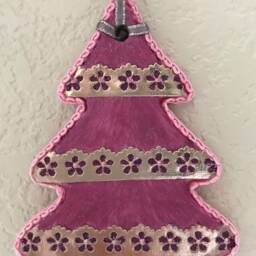 Holiday Decoration - Pink Christmas Tree - thumbnail 4