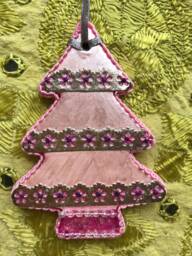 Holiday Decoration - Pink Christmas Tree