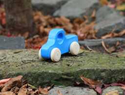 Wood Truck/Pickup Sky-Blue