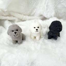 Cavachon Mum Gift , Cockapoo Owner Gift, Bichon Frise Dog Poodle Candle, Cavapoo Fragranced Soy Candle. Dog Candle Gift - thumbnail 2