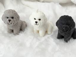 Cavachon Mum Gift , Cockapoo Owner Gift, Bichon Frise Dog Poodle Candle, Cavapoo Fragranced Soy Candle. Dog Candle Gift - thumbnail 1