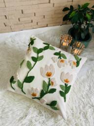 Punchneedle Cushion Cover/Living Room/Bedroom/Boho Style/Decoration - thumbnail 1