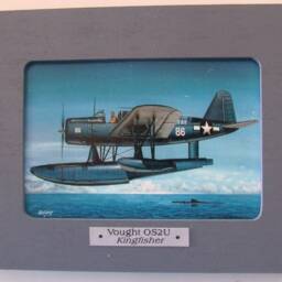 "Framed 4"" X 6"" Print Of A Vought Os2U ""Kingfisher." - thumbnail 2