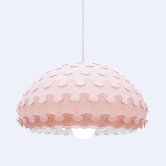 New Soft Pink Modern Pendant Lamp - Kasa P Light - image 1