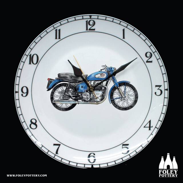 cmc Royal Enfield Constellation 700Cc - Classic Motorbike Illustrated Fine Bone China 10 - image 1