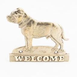 staffordshire Bull Terrier, Dog Welcome, Hanging Decoration, Limited Edition, Artdog