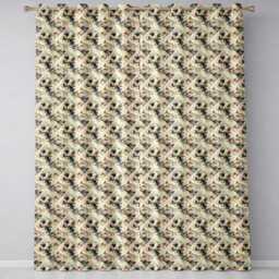Neutral Camouflage Texture Organic Seamless Pattern Readymade Eyelet Ring Top Thermal 100% Blackout Curtains - thumbnail 2