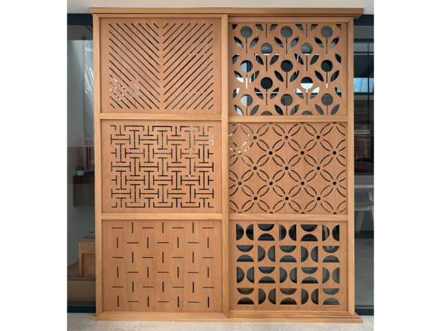 Custom Size & Pattern Door With Sliding & Folding Options - image 1