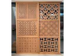 Custom Size & Pattern Door With Sliding & Folding Options