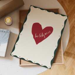 Lucky Heart Wall Print Trendy Home Decor - thumbnail 3
