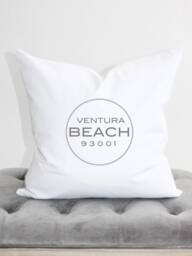 Custom Beach Pillow - 18 X 18, Home Decor, Cushion, Throw Pillow, Gift, Present, Custom Home, House, Lake Life, Beach Lake Home - thumbnail 2