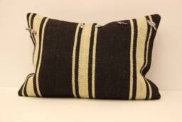 Handmade Lumbar Kilim Pillow 14x20 Inch(35x50 cm Bohoturkish Kilim Pillowcover Chair Small Oblong Cushion Cover Tribal Pillow 4Bef-17