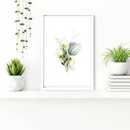 Spa Bathroom Decor, Wall Decor, Botanical Bathroom Art, Prints Set Of 3, Boho Chic Wall Art, Self Care Gift - thumbnail 3