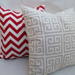 "Chevron Decorative Throw Pillow Cover Zigzag Pillow, Case 14x14"" 16x16"" 18x18 20x20"" 22x22" - thumbnail 3
