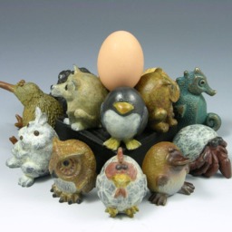 Bronze Raccoon Figurine - Collectible Animal Sculpture, Yolk Art - thumbnail 4