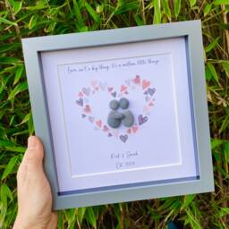 Love Pebble Art, Personalised Gifts, Couple Gift For Boyfriend, Scrabble Gift, Best Valentines Wife Gifts Him - thumbnail 2