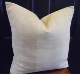 Check.farmhouse.pillow Covers.slipcovers.toss Pillow.throw Pillow.cushion Covers.oatmeal.tan.beige - thumbnail 1