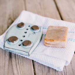 Handmade Light Blue Ceramic Soap Dish Pottery Bathroom Decor, Us Ppd - thumbnail 4