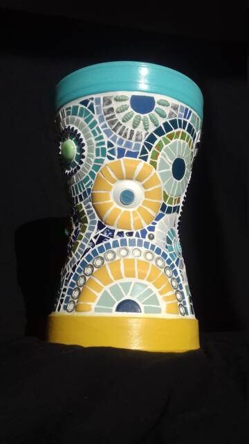 Mosaic Flowerpot - image 1