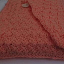 Crochet Envelope Pillow Cover Pattern, Square Buttoned Directions For Any Size, PDF515 - thumbnail 3