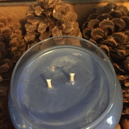 Midsummer's Night Handmade Hand Poured 16 Oz Soy Candle in Apothecary Jar With Glass Dome Lid - thumbnail 2