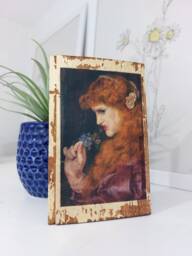 Love's Shadow Wood Wall Art Frederick Sandys Pre-Raphaelite Painting - thumbnail 1