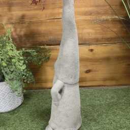 Stone Garden Detailed Thinking Gonk Pixie Fairy Bear Hat Statue Ornament - thumbnail 4